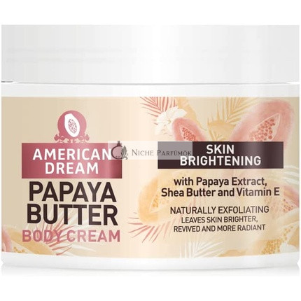American Dream Papaya Butter Body Cream with Papaya Extract, Shea Butter and Vitamin E 500ml