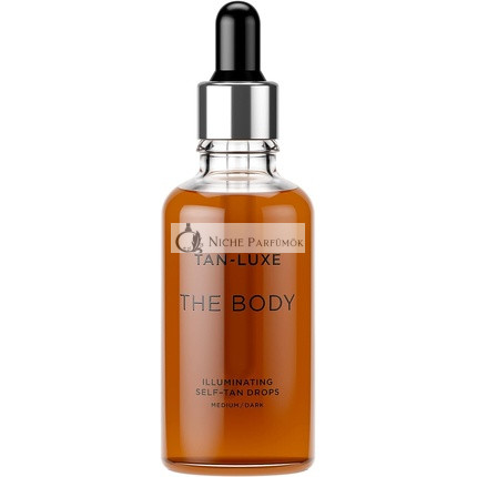 Tan Luxe THE BODY Fake Tan Drops Dark 50ml