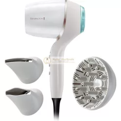   Remington Hydraluxe Pro Ionic Hair Dryer 2400W with 3 Styling Attachments and Hydracare Sensor Technology - Digital Motor