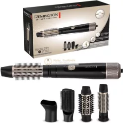   Remington Blow Dry and Style Hot Air Brush with 4 Attachments 1000W AS7500 XL Set