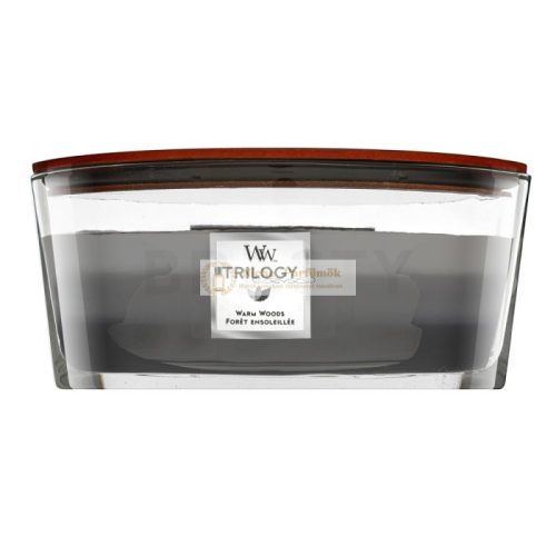 Woodwick Trilogy Warm Woods Scented Candle 453.6 g