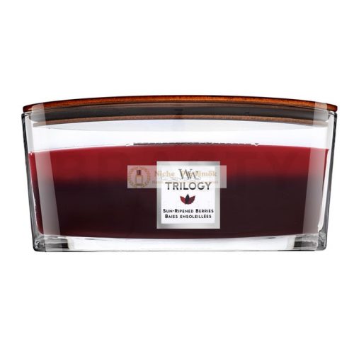 Woodwick Trilogy Sun Ripened Berries scented candle 453.6 g