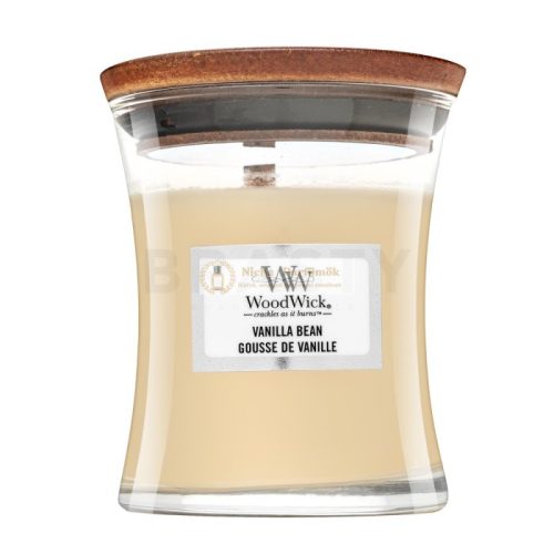 Woodwick Vanilla Bean scented candle 85 g