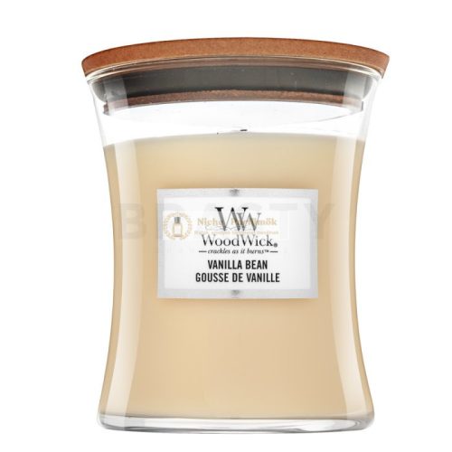 Woodwick Vanilla Bean scented candle 275 g