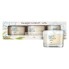 Yankee Candle Clean Cotton Votive Candle 3 x 37 g