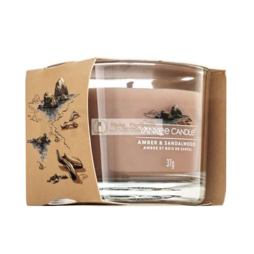 Yankee Candle Amber & Sandalwood votive candle 37 g