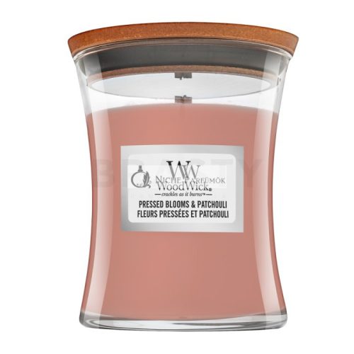 Woodwick Pressed Blooms & Patchouli Scented Candle 275 g