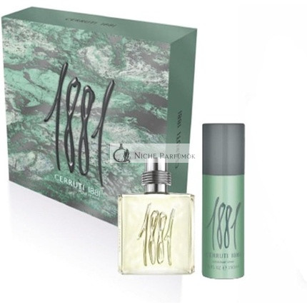 Cerruti 1881 Eau de Toilette 100ml Vaporizer with Deodorant 150ml Vaporizer