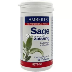 Lamberts Sage 2500mg 90 Capsules