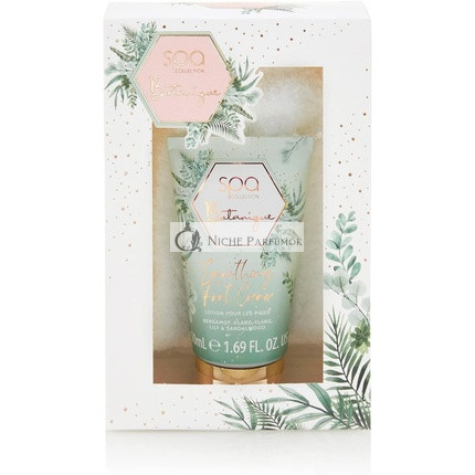Style and Grace Spa Botanique Fluffy Sock Set For Women 1.7oz Foot Lotion, Fluffy Socks