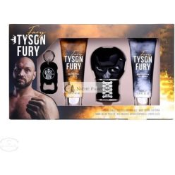   Tyson Fury Gift Set 100ml EDT, Shower Gel, Body Lotion with Keyring