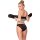 Bronzie Fake Tanning Mitt Original Back and Body Tan Applicator Black