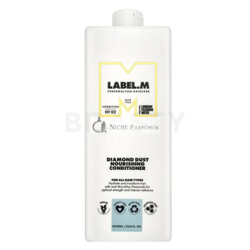 Label.M Diamond Dust Nourishing Conditioner Nourishing Conditioner with Regenerating Ingredients 1000 ml