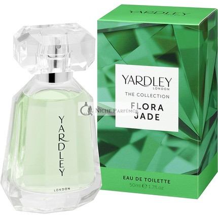 Yardley of London Flora Jade EDT Eau de Toilette Perfume Fragrance for Her 50ml