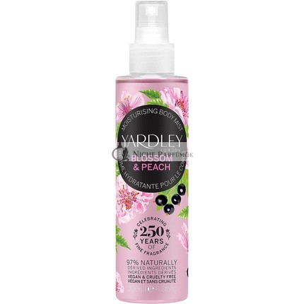 Yardley London Cherry Blossom and Peach Fragrance Mist 200ml