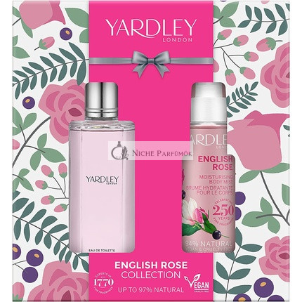 Yardley London English Rose Edt & Mist Set Gift Box - Gifts For Women