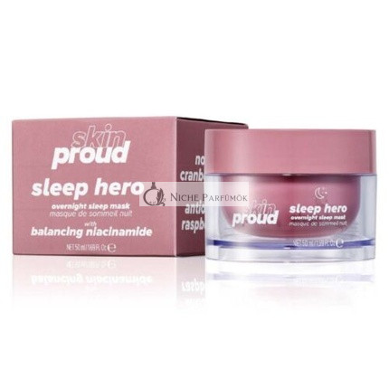 Skin Proud Sleep Hero Overnight Sleep Mask 50ml 1.69 oz Balancing Niacinamide