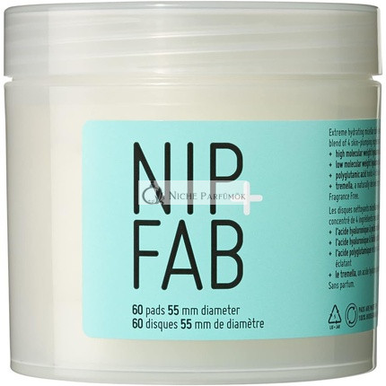 Nip + Fab Hyaluronic Acid Fix Extreme 4 Micellar Cleansing Pads for Face