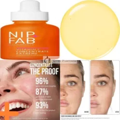   Nip+Fab Vitamin C Fix Concentrate Extreme 15% 30ml Face Skin Radiance