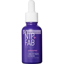   Nip+Fab Retinol Fix Concentrate Extreme 10% with Time-Release Complex, Bakuchiol, Peptides, and Hydration Complex 30ml