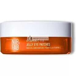  Nip+Fab Vitamin C Fix Jelly Eye Patches 20 Pairs Brightening Hydro Gel