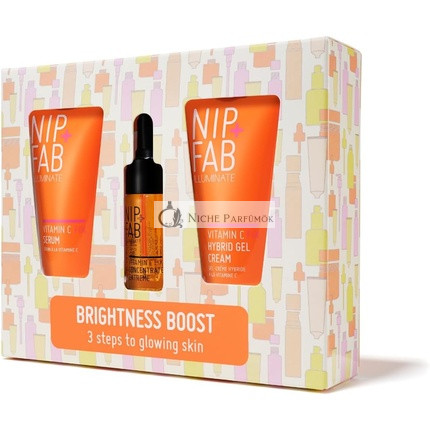 Nip + Fab Brightness Boost Vitamin C Gift Set Designed to Brighten and Smooth