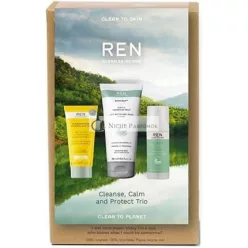 REN Clean Skincare Cleanse Calm & Protect Kit