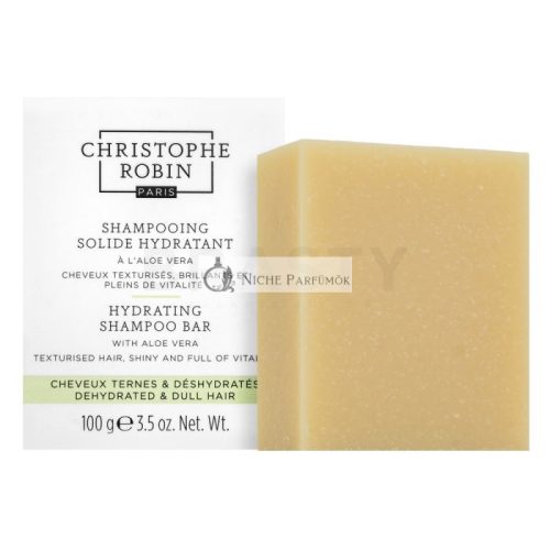 Christophe Robin Hydrating Shampoo Bar Nourishing Effect 100 g