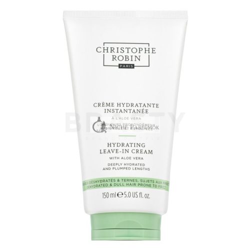 Christophe Robin Hydrating Leave-In Cream Leave-In Treatment with Moisturizing Active Ingredients 150 ml