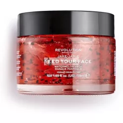   Revolution Skincare London Jake Jamie Watermelon Hydrating Face Mask Moisturising 50ml