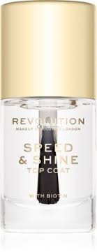 Makeup Revolution Speed & Shine Top Coat Nail Polish 10ml