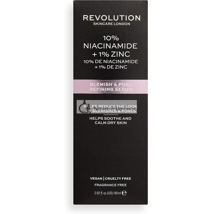 Revolution Skincare London Niacinamide and Zinc Serum for Blemishes and Pores 60ml