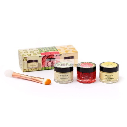 MakeUp Revolution Skincare Jake-Jamie Feed Your Face Trilogy Face Mask Collection 50ml
