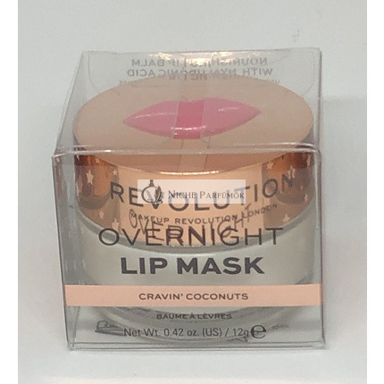 Makeup Revolution Dream Kiss Overnight Lip Balm Mask Cravin' Coconuts
