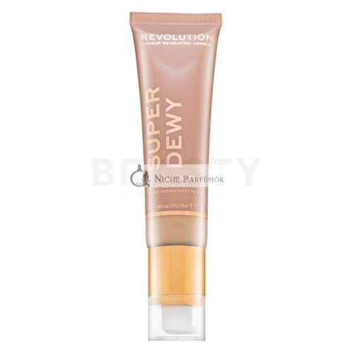 Makeup Revolution Super Dewy Skin Tint Moisturizer - Fair Toning and Hydrating Emulsion 55 ml