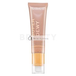   Makeup Revolution Super Dewy Skin Tint Moisturizer - Medium Tinted and Hydrating Emulsion 55 ml
