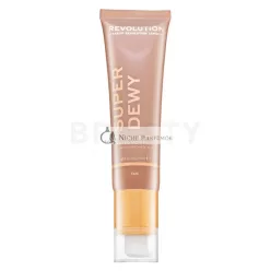  Makeup Revolution Super Dewy Skin Tint Moisturizer - Tan Toning and Hydrating Emulsion 55 ml