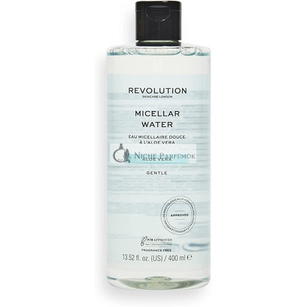 Revolution Skincare London Aloe Vera Gentle Micellar Water Makeup Remover 400ml
