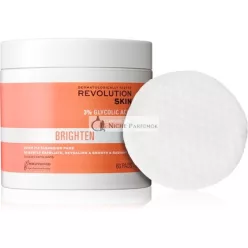  Revolution Skincare Brighten 3% Glycolic Acid Cleansing Pads - 60 pads
