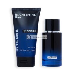   Revolution Man Intense Eau De Toilette & Shower Gel Set 100ml Intense Eau De Toilette & 150ml Intense Shower Gel