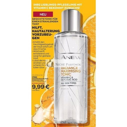 Avon Anew Vitamin C Face Tonic for Radiant Skin