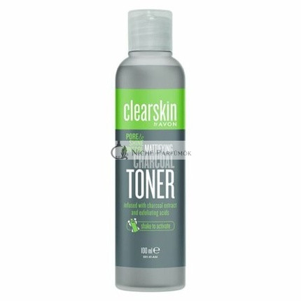 AVON Clearskin Mattifying Face Toner with Activated Charcoal 100ml