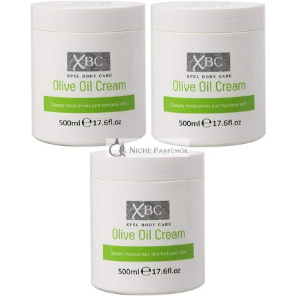 XBC Olive Oil Cream Large Tub Deeply Moisturises and Hydrates 500ml
