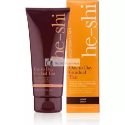   He-Shi Gradual Tan Moisturiser Day to Day Medium Tanning Lotion - Natural Self