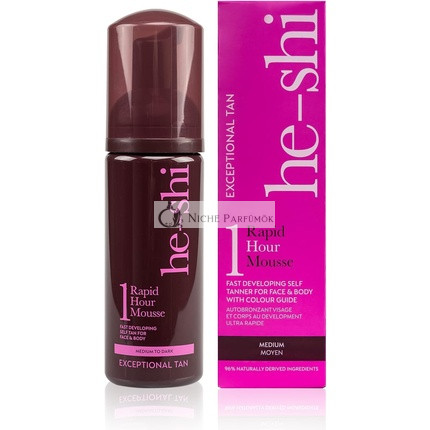 He-Shi Rapid 1 Hour Tan Mousse Instant Self Tan
