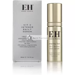   Emma Hardie Vit C Intense Daily Serum 30ml - Dermatologically Tested Suitable for Sensitive Skin Reduces Pigmentation Redness Nourishes Rebalances Revitalizes Skin