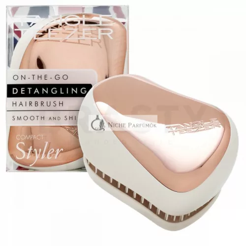 Tangle Teezer Compact Styler Hairbrush Ivory Rose Gold