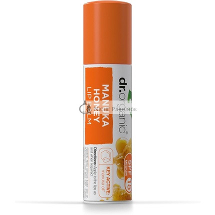 Dr Organic Manuka Lip Balm Natural Vegetarian Cruelty Free Paraben and SLS Free 5.7ml