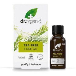   Dr Organic Tea Tree Pure Oil Natural Vegan Cruelty Free Paraben & SLS Free 10ml