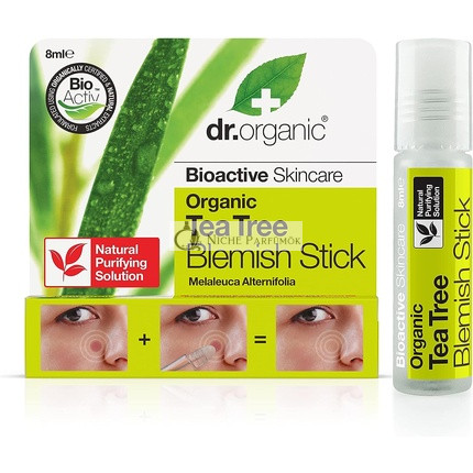 Dr Organic Tea Tree Blemish Stick Natural Vegan Cruelty Free Paraben & SLS Free 8ml